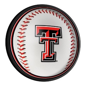 College Baseball Design Slimline Lighted Wall Sign - 1 of 4