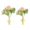 Unique Bargains Wall-Mounted Display Decoration Dried Flower Vase Tube 4 Pcs - 4 of 4