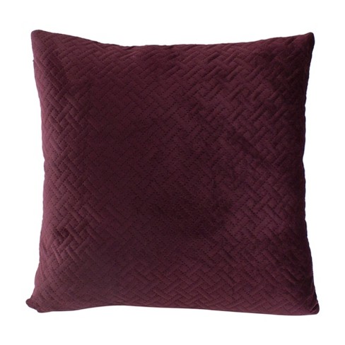 Target burgundy throw outlet pillows