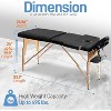 SereneLife Portable Massage Table - SLMASGE1.5 - 2 of 4