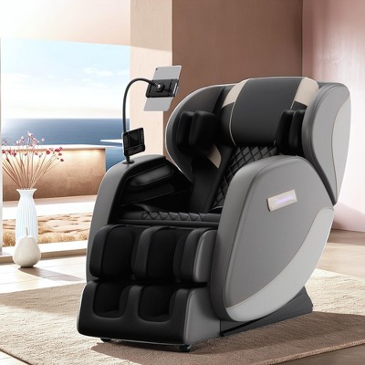 Christopher Knight Home Isaac Full Body Air Pressure Massage Chair Recliner with Bluetooth and Heat