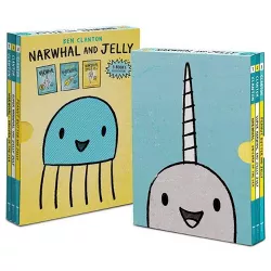 Narwhal and Jelly Box Set (Books 1, 2, 3, and Poster) - (Narwhal and Jelly Book) by  Ben Clanton (Mixed Media Product)