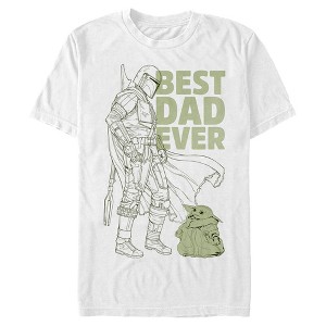 Men's Star Wars: The Mandalorian Din Djarin Galaxy's Best Bounty Hunter T-Shirt - 1 of 4