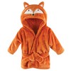 Hudson Baby Infant Boys Plush Bathrobe and Toy Set, Fox, One Size - 2 of 3