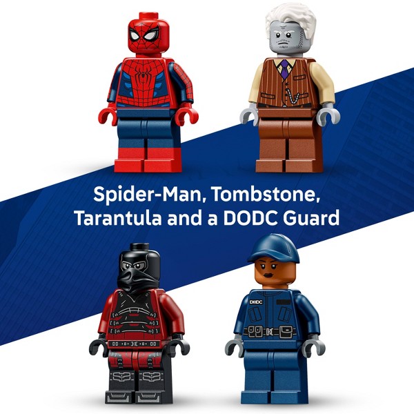 LEGO Marvel Spider-Man Persecución en el Transporte de Prisioneros 76349 6