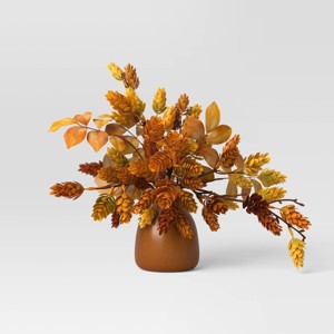 Hops Artificial Plants Fall Arrangement - Threshold™ - 1 of 4