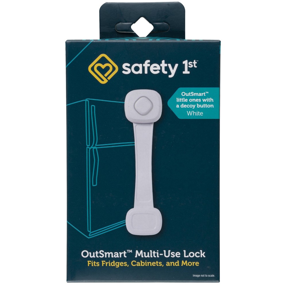 Safety 1st OutSmart White Plastic Multi-Use Lock 1 pk