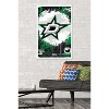 Trends International NHL Dallas Stars - Maximalist Logo 23 Framed Wall Poster Prints - 2 of 4