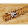 Anna-Kaci Women's Crystal Spider Brooch Pin with Blue Gemstone Accents - 4 of 4