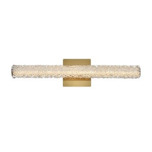 Elegant Lighting Bowen 1 - Light Sconce in  Satin Gold - 1 of 4