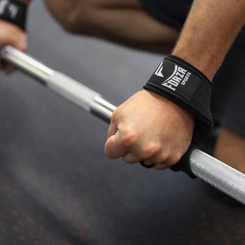 Custom Weightlifting Straps (Black) - Gym Gear Supplier.