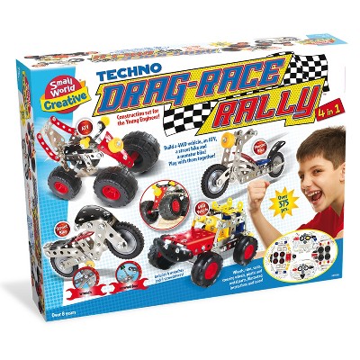 Small World Toys Techno Drag-Race Rally 4 in 1