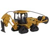 Vermeer RTX1250i2 Ride-On Tractor with Hose Attachment Yellow 1/64 Diecast Model by SpecCast - 2 of 4