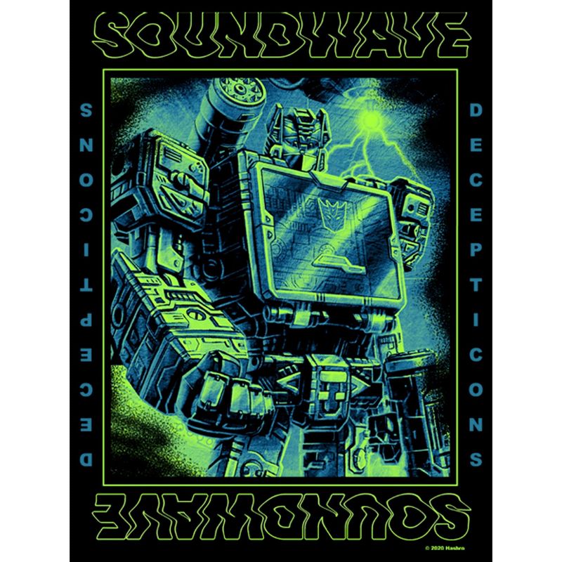 Boy's Transformers Soundwave Lightning Waves T-Shirt, 2 of 6