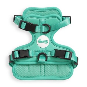 THE LICKER STORE Arlo Adjustable Soft Padded No Pull Pet Harness with 3 Buckles and 3 Leash Clips - 1 of 4