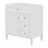 TUYOHW Bathroom Vanity without Top Sink, Modern Bathroom Storage Cabinet with 2 Drawers and a Tip-out Drawer - 2 of 4