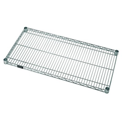 Quantum Storage Systems Wire Shelf, 60"W X 18"D, 600 - 800 Lb. Capacity, 304 Stainless Steel, Nsf