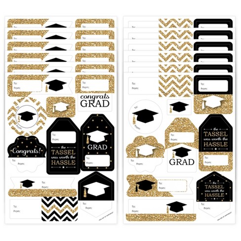 Big Dot Of Happiness Tassel Worth The Hassle - Gold - Assorted ...