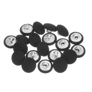 Unique Bargains Metal Shank Round Cloth Covered DIY Sewing Buttons 20 Pcs - 1 of 4