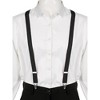 Allegra K Women's Adjustable Metal Clamp Elastic Suspenders Braces - 2 of 4