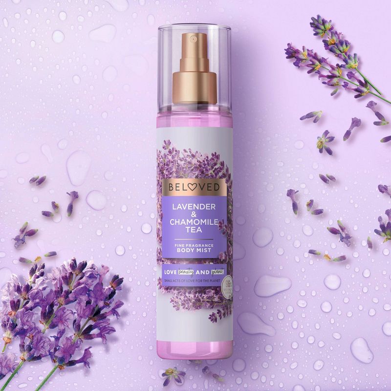 Beloved Lavender and Chamomile Tea Fine Fragrance Body Mist Perfume - 8 fl oz, 4 of 7