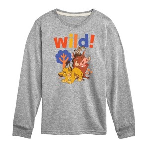 Boys' - Disney - Wild! Long Sleeve Graphic T-Shirt - 1 of 4