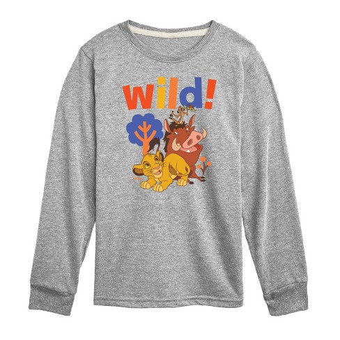 Boys' - Disney - Wild! Long Sleeve Graphic T-Shirt - image 1 of 4