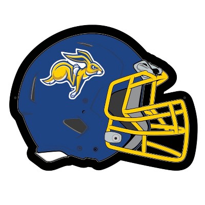 Evergreen Ultra-Thin Edgelight LED Wall Decor, Helmet, South Dakota State University- 19.5 x 15 Inches Made In USA