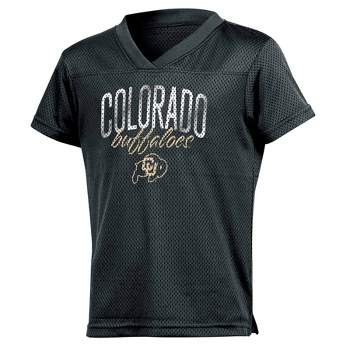 NCAA Colorado Buffaloes Girls' Mesh T-Shirt Jersey
