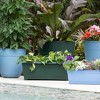 Bloem Dayton Rectangle Resin Deck Box Planter for Indoor and Outdoor Gardening - 2 of 4
