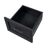Vynxaria Home Office Computer Desk with Hutch ¨C 2-Tier Shelf & Drawers for Storage, Versatile Study/Work Station - 3 of 4
