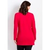 Avenue Women's Plus Size Embellished V-Neck Tunic - 3 of 4