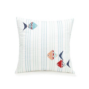 16" X 16" Vera Bradley Go Fish Square Throw Pillow - 1 of 3