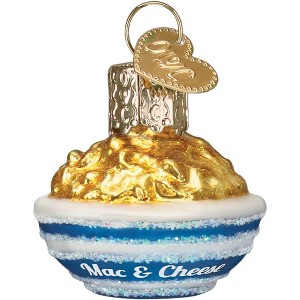 Old World Christmas Mini Glass Blown Ornament for Christmas Tree, Mac & Cheese - 1 of 4