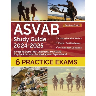 Asvab Study Guide 2024-2025 - By Lydia Morrison (paperback) : Target