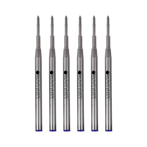 Monteverde Monteverde Ballpoint Pen Refill Broad Point Blue Ink 6 Pack (M443BU) - 1 of 1
