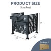 3.5 x3.5 FT Air Conditioner Fence for Outdoor Units, Metal Privacy Fence Cover, Perfect to Conceal Air Conditioning Units - 4 of 4