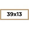 PosterPalooza | Panoramic Refined Gold Picture Frame - UV Acrylic, Foam Board Backing, Hanging Hardware - 2 of 4