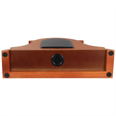 Mahogany Cherry Oak Mantel Clock with Roman Numerals