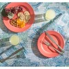 Design Imports  Blue Watercolor Paisley Print Outdoor Tablecloth 60X84 - 3 of 4