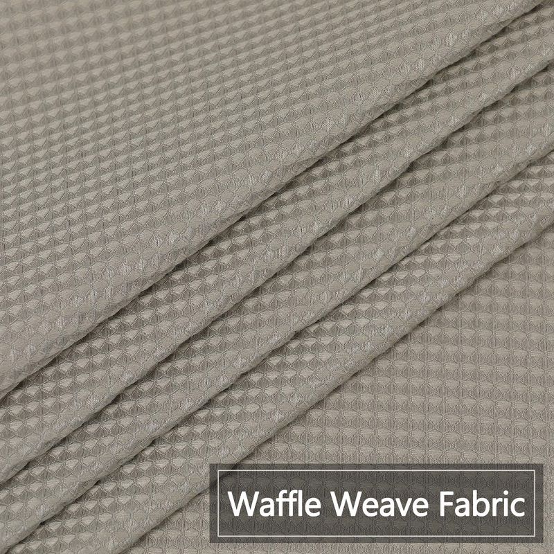 210GSM Waffle Weave Short Kitchen Curtains Bathroom Window Curtains, 2 of 7