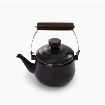 Juvale Hobnail Black Cast Iron Tea Kettle For Stovetop - Japanese
