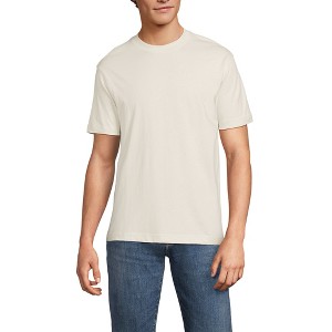 Lands' End Men's Short Sleeve Super-T Crew Relaxed Fit Tee - 1 of 3