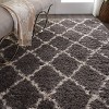 Nourison Luxe Shag Trellis Machine Woven Indoor Rug - 3 of 4