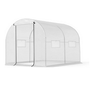 GustoWave  Walk-in Greenhouse  with 4 Ventilated Mesh Windows & Zippered Roll-Up Door - 1 of 4