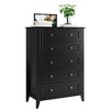 5 Drawer Dresser for Bedroom, Wood Dresser with Deep Space & Metal Knobs - 3 of 4