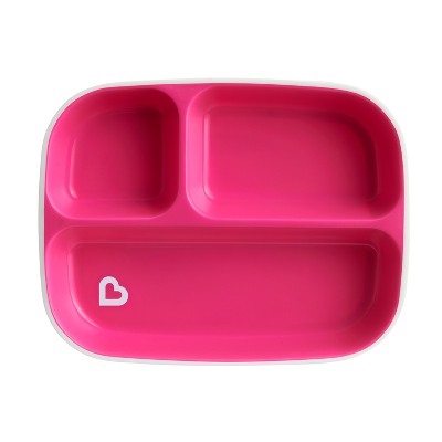 Image of Munchkin Splash Divided Plate - Pink