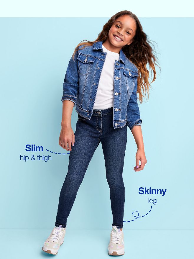 Slim jeans for sales kids