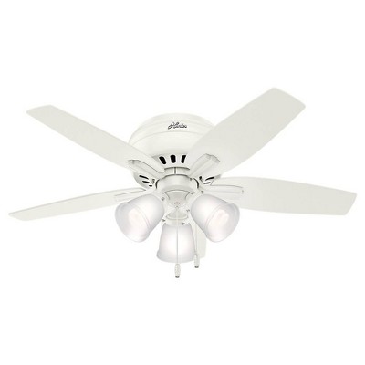 42" Newsome Low Profile Ceiling Fan (Includes LED Light Bulb) - Hunter Fan