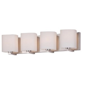 Maxim Lighting Wrap 4 - Light Vanity in  Satin Nickel - 1 of 3